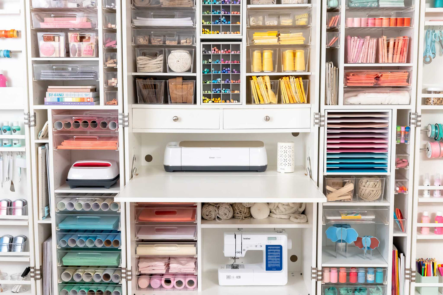 2 Built-In Drawers