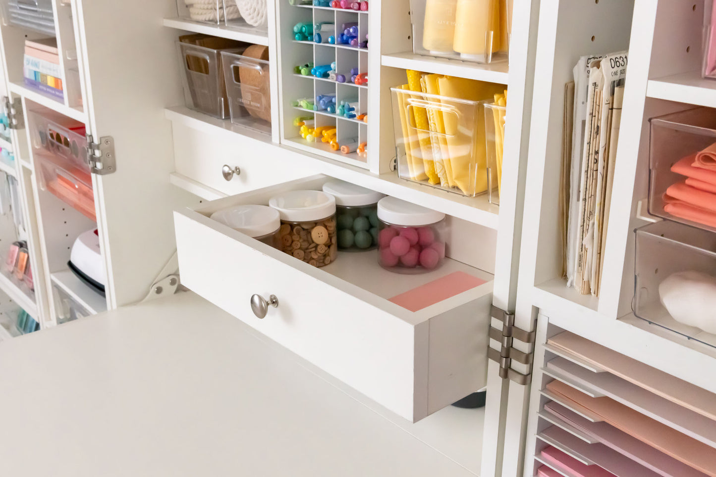 2 Built-In Drawers