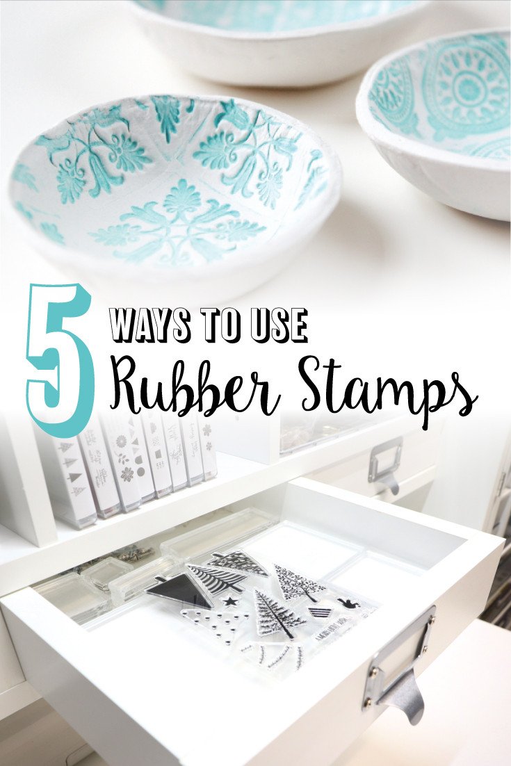 5 Ways to Use Rubber Stamps
