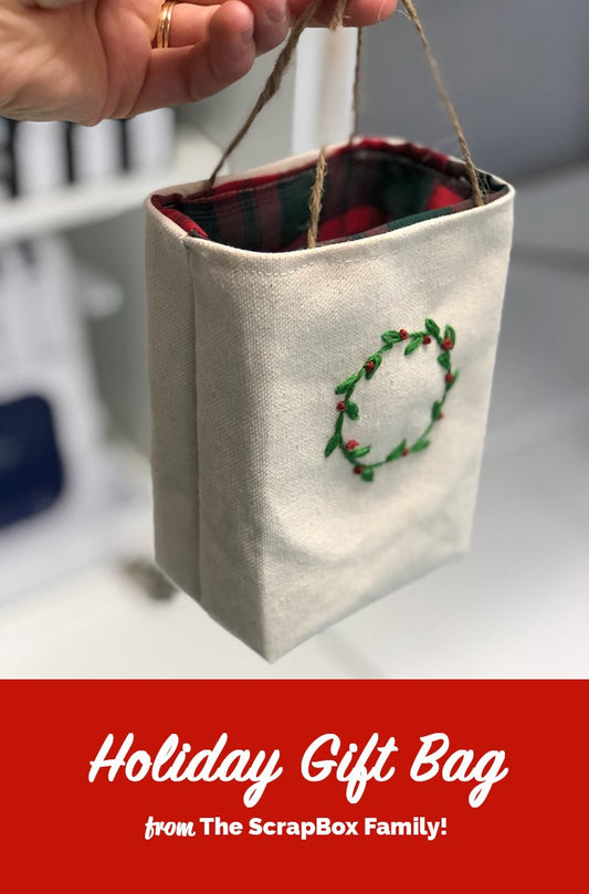 DIY Holiday Gift Bag