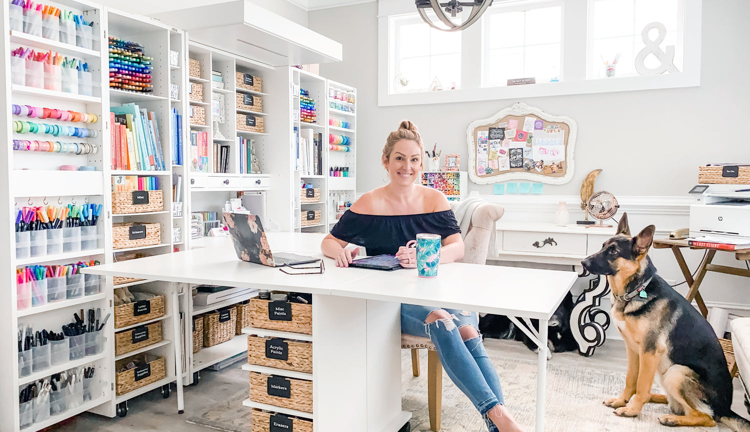 Creating an Ideal Craft Space with Dawn Nicole | Create Room