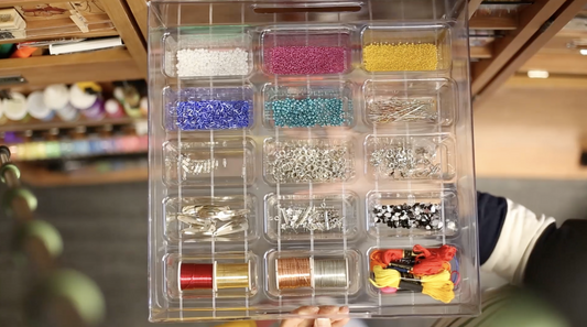 Plastic Tray Inserts work with all ScrapBox Totes!
