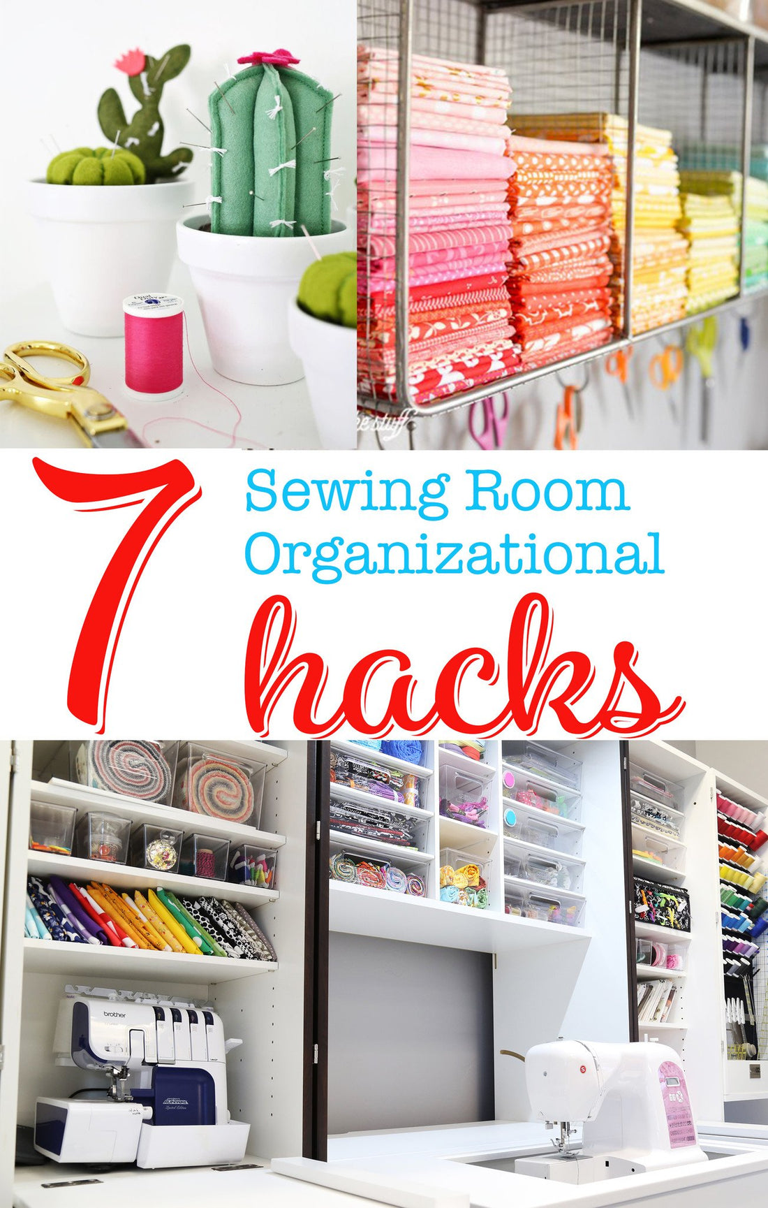 Sewing Room Organization Hacks