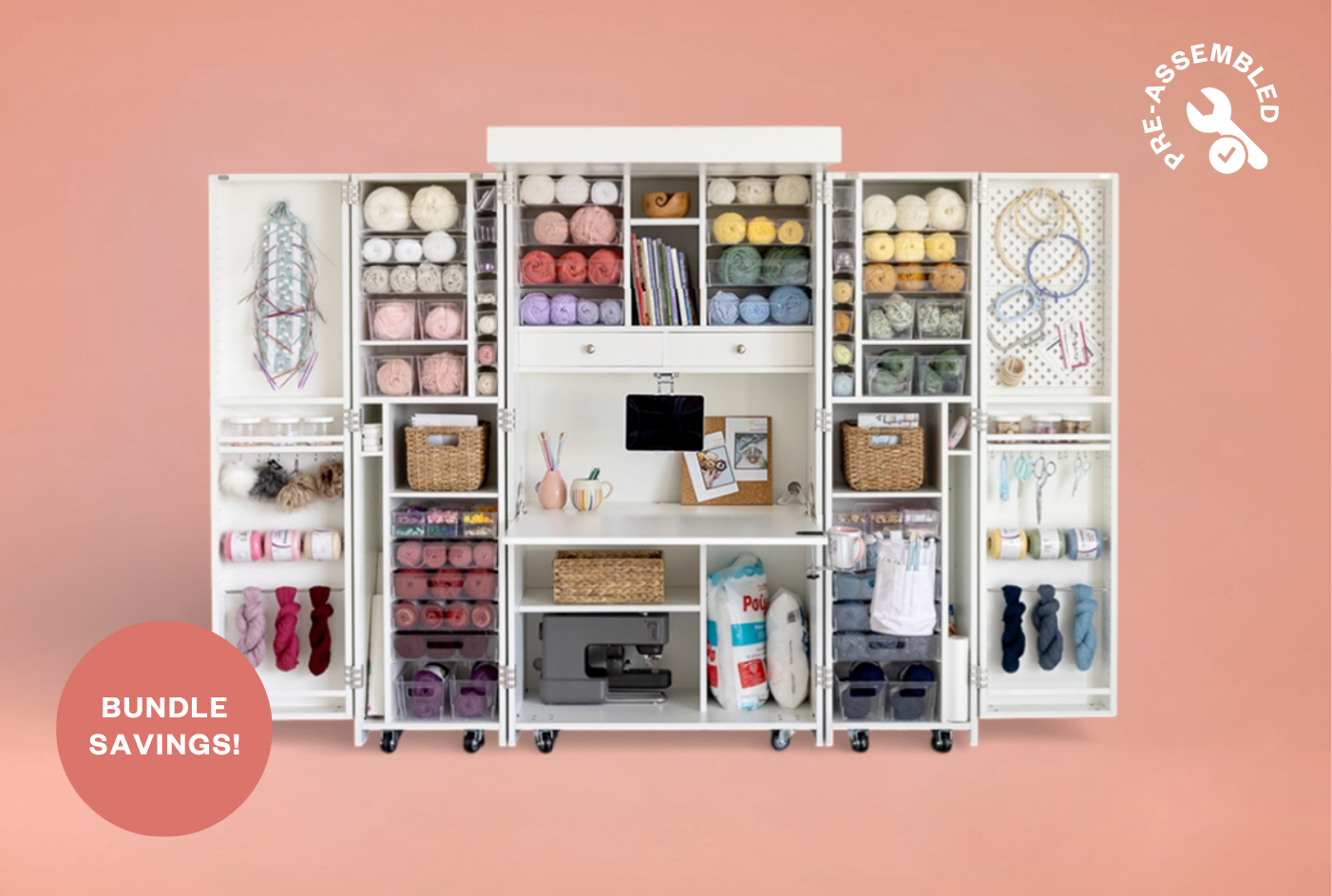 Pre-Assembled Drawers (+149)