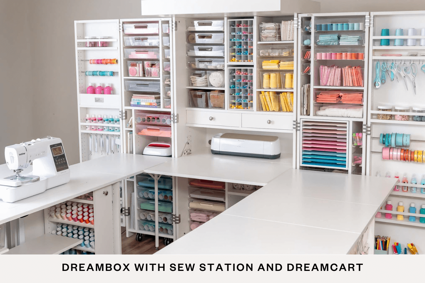 DreamBox Is A Storage Cabinet Meets Workspace For Crafters - ScrapBox Craft  Room Organizers