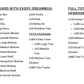 DreamBox - Comparison chart of standard and full tote upgrade components for a storage system. - 26820349329470