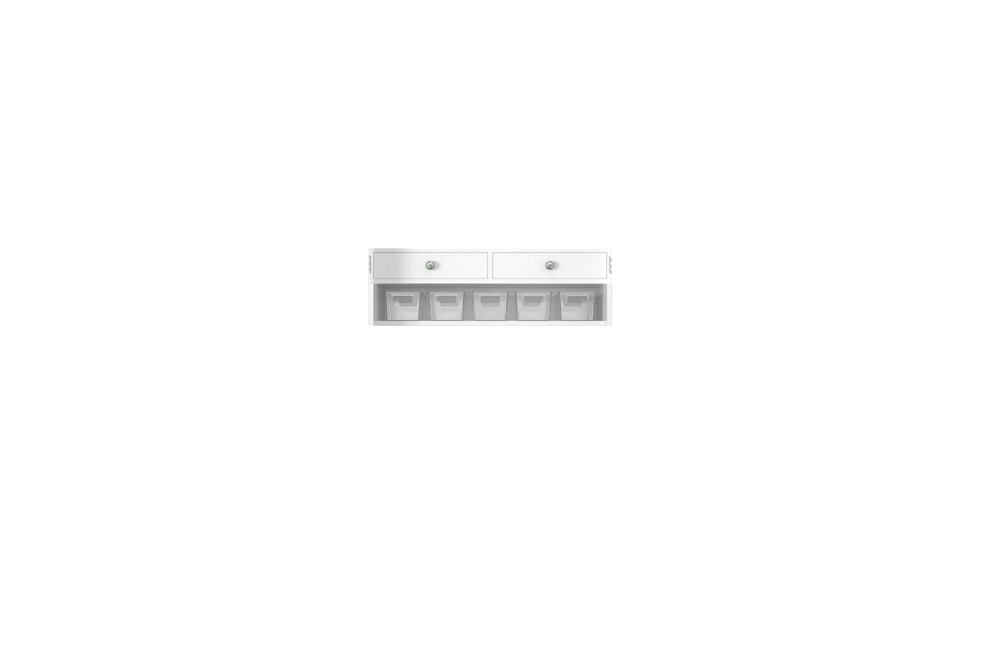2 Built-In Drawers