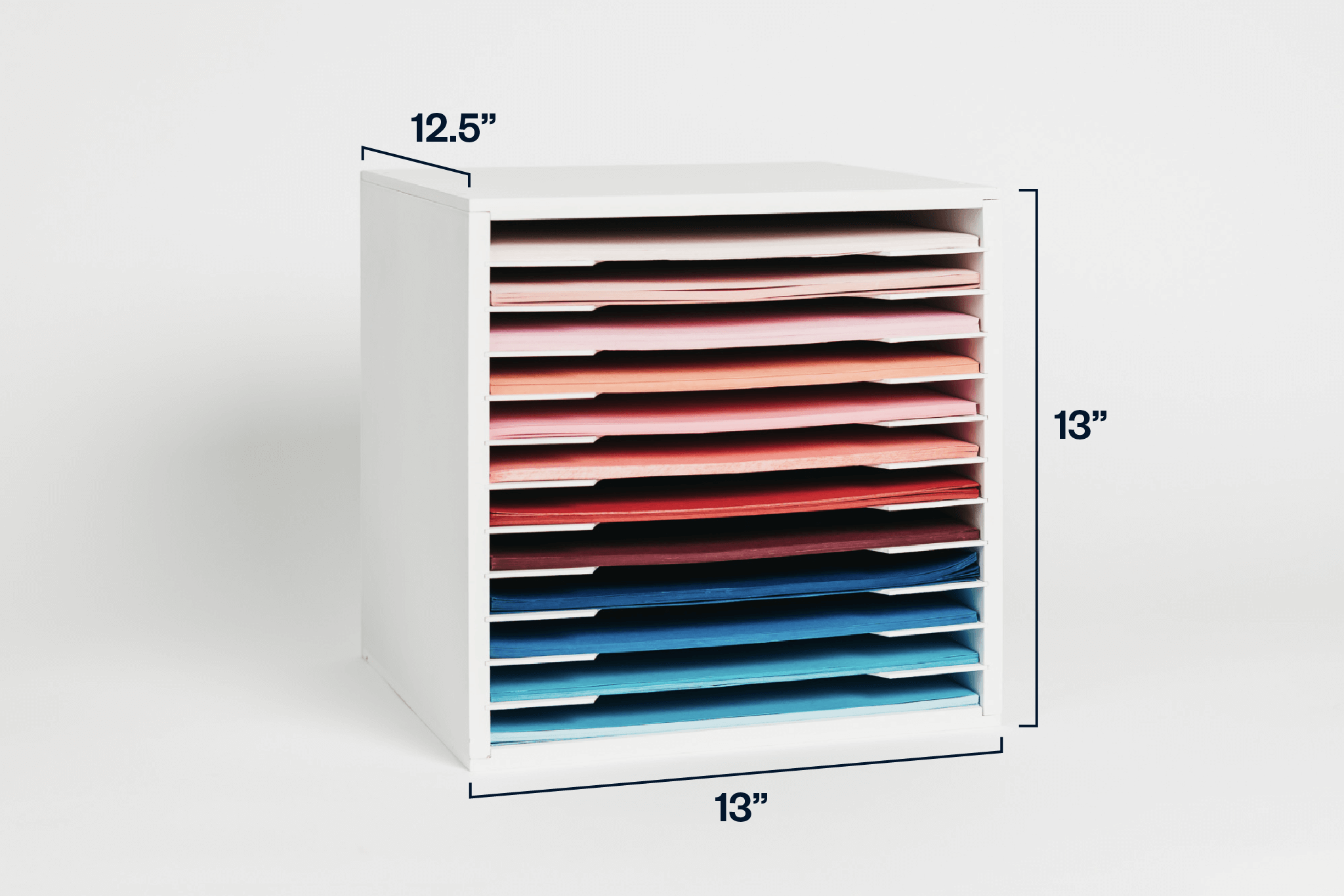 aufbewahrung 12x12 papier Paper Organizer